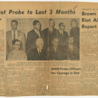Los Angeles Herald-Examiner Watts 1965 Articles